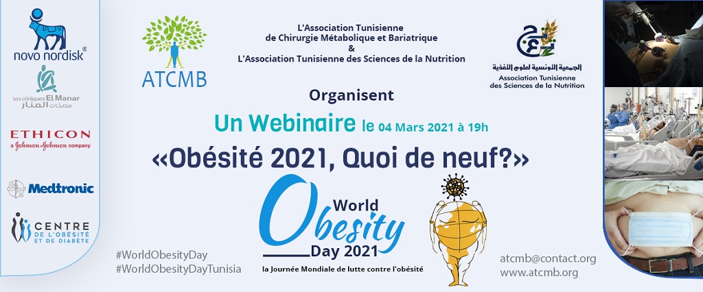 Obésité 2021, quoi de neuf- journée mondiale de lutte contre l'obésité